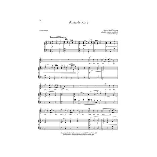 28 Italian Songs And Arias Of XVII And XvIII Centuries (High Voice)