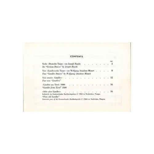 Classical Dances For C Recorder And Piano - Vol.1