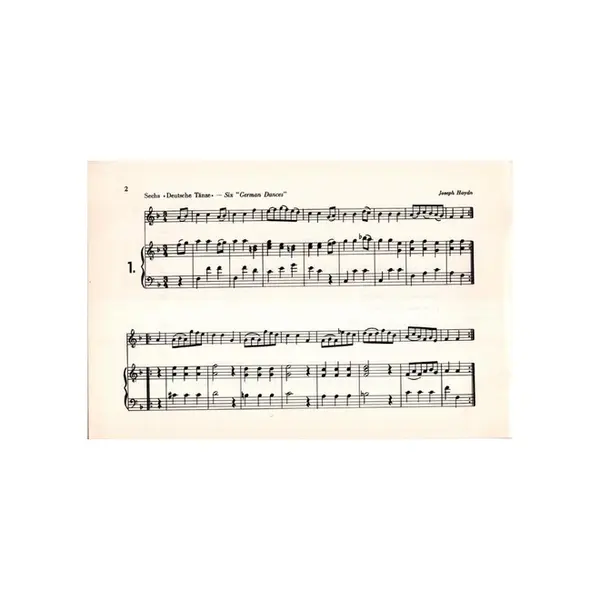 Classical Dances For C Recorder And Piano - Vol.1