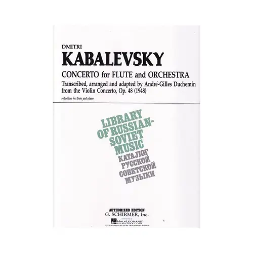Concerto For Flute And Orchestra  (From Violin Concerto Op.48)