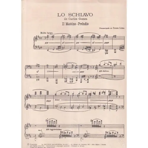 Lo Schiavo - A Manha (Preludio)