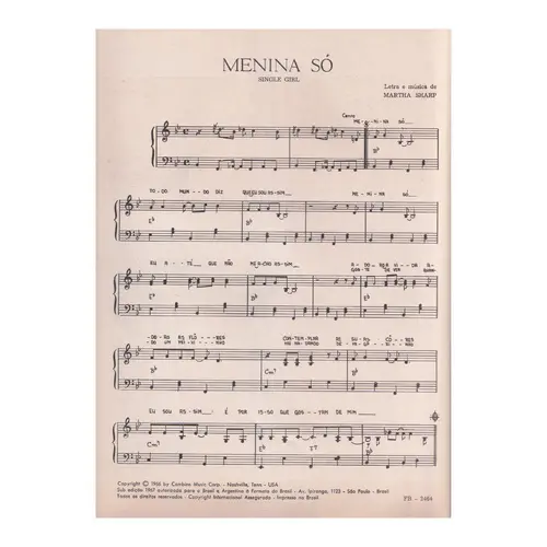 Menina So (Single Girl)