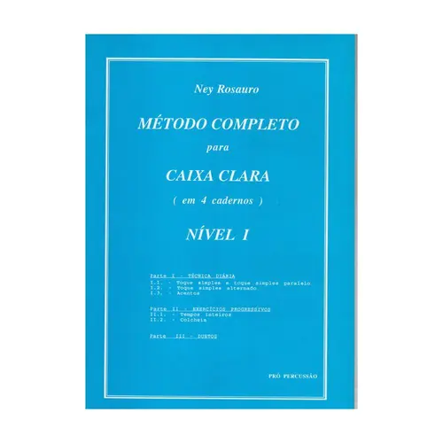 Método Completo Para Caixa Clara - Vol.1