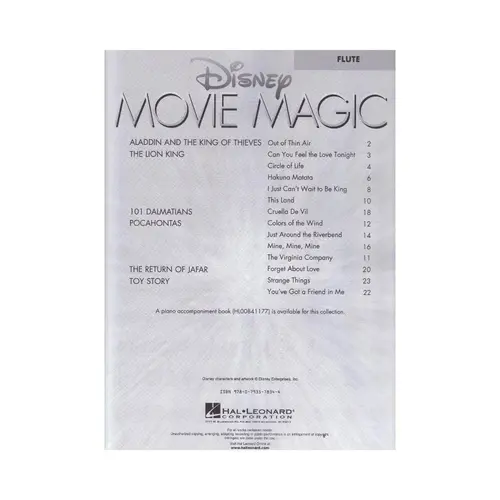 Disney Movie Magic-Flute