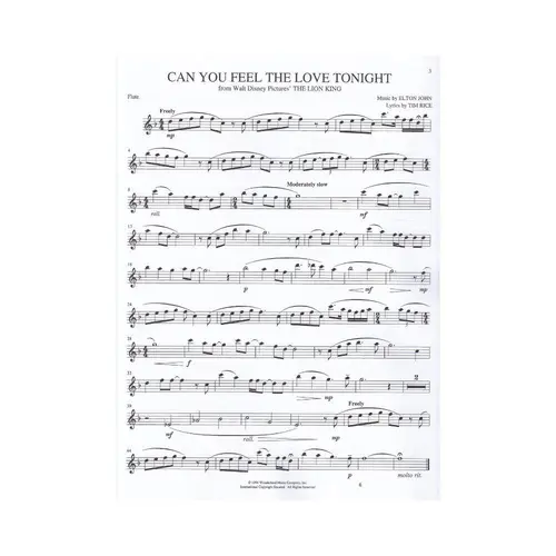 Disney Movie Magic-Flute