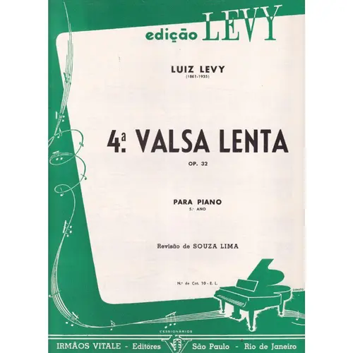 4.A Valsa Lenta Para Piano - Op.32
