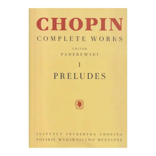 Preludes - Complete Works I - Paderewski