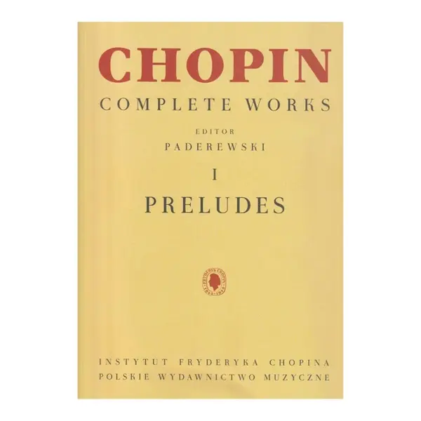 Preludes - Complete Works I - Paderewski