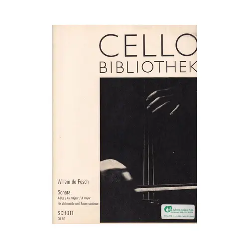 Sonata A Dur Fur Violoncello