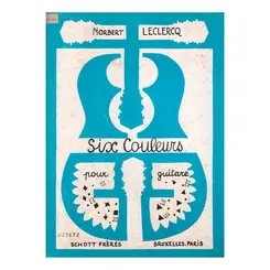 Six Couleurs Pour Guitare