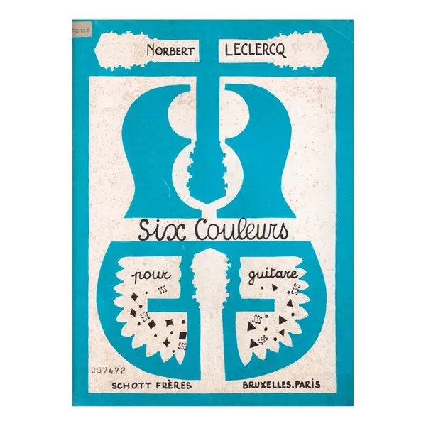 Six Couleurs Pour Guitare