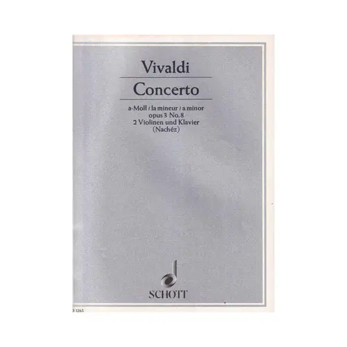 Concerto a Moll - Op.3 N.8