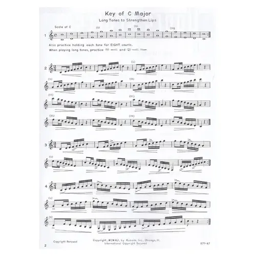 Pares Scales for Clarinet