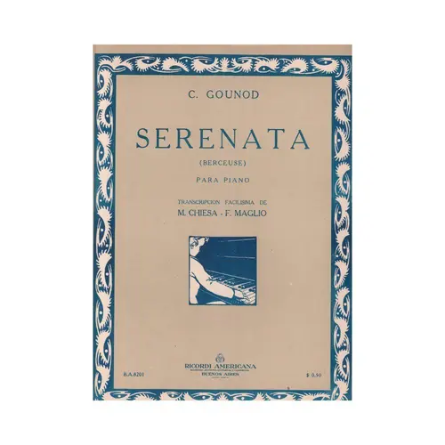 Serenata (Berceuse)   (Chiesa)  (Edição Antiga)