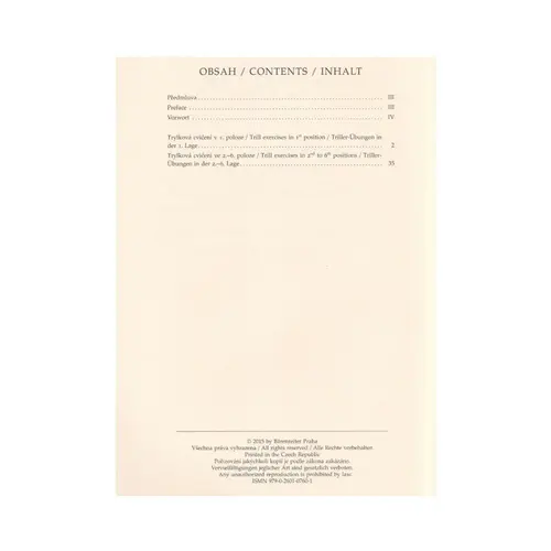 Preparatory Trill Studies And The Development Of Double-Stopping Op. 7