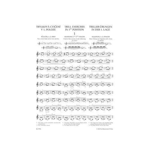 Preparatory Trill Studies And The Development Of Double-Stopping Op. 7