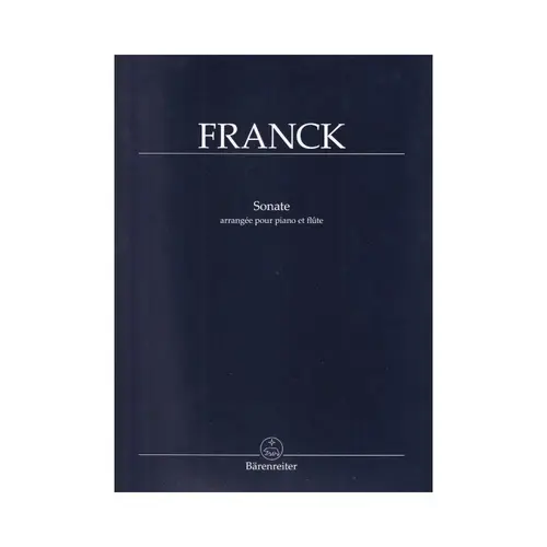 Sonate Arrangee Pour Piano Et Flute