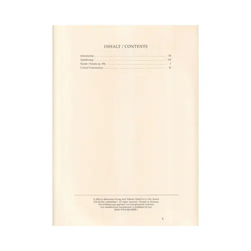 Sonata For Pianoforte And Violoncello Op.104