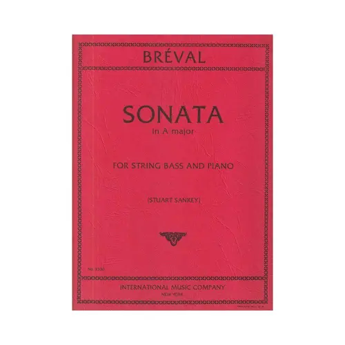Sonata In A Major For String Bass