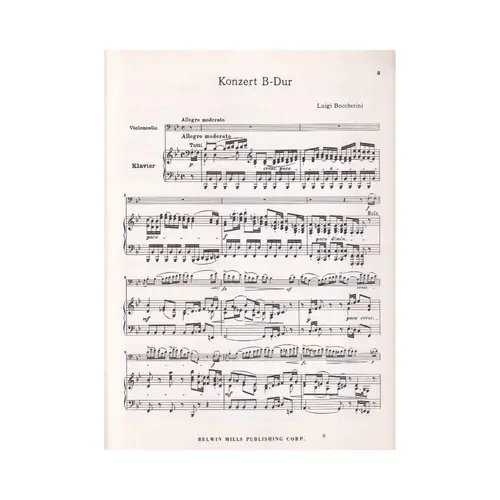 Concerto In B Major  (Edição Antiga)
