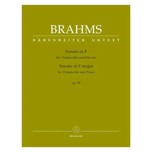 Sonata In F Major For Violoncello And Piano Op.99