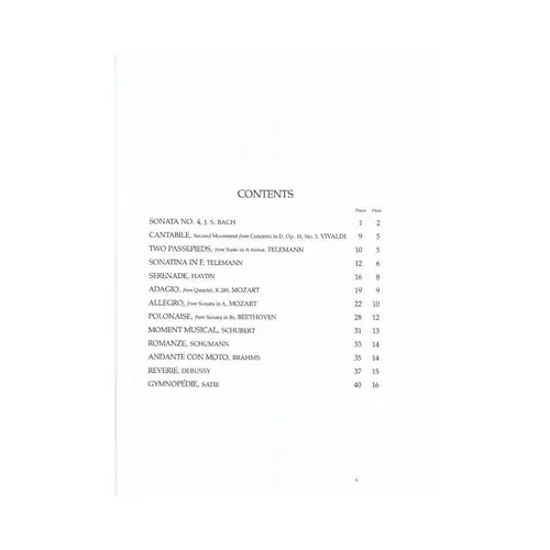 Young Flutist'S Recital Book - Volume 1