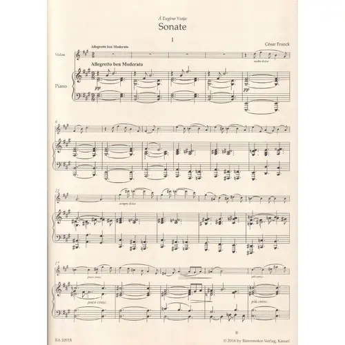 Sonata Arranged For Piano And Viola