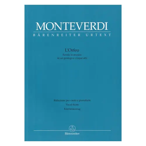 L' Orfeo - Vocal Score