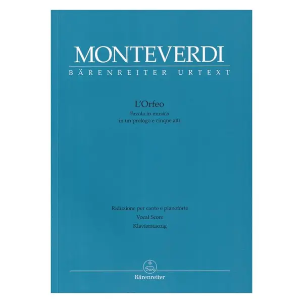 L' Orfeo - Vocal Score