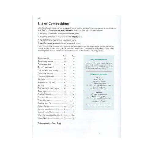Premier Piano Course - Performance 1B