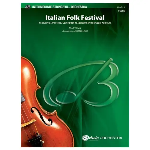 Italian Folk Festival Full Orchestra ( Score+Parts)