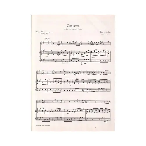 Concerto A Dur Fur Violine,...