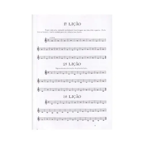 Método Para Clarineta - Parte 1