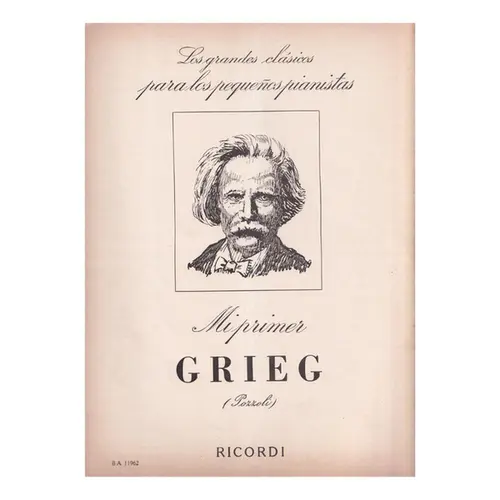 Mi Primer Grieg (Pozzoli)   (Edição Antiga)