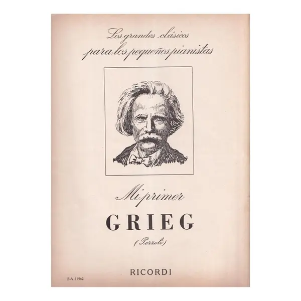 Mi Primer Grieg (Pozzoli)   (Edição Antiga)