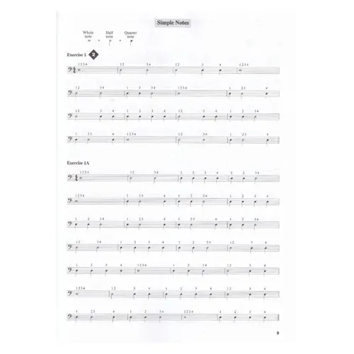 Simplified Sight-Reading For Bass