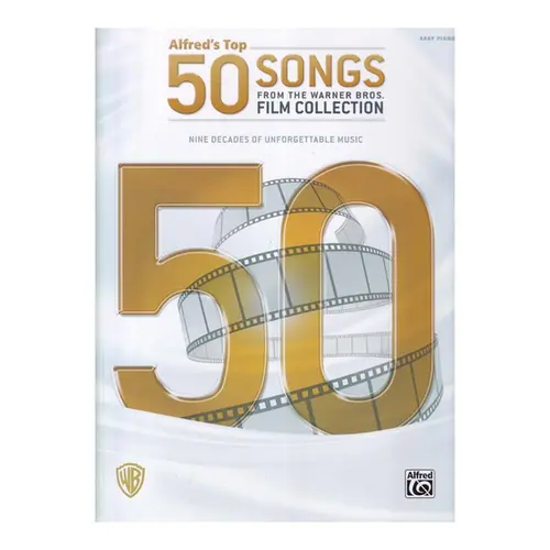 Alfred's Top 50 Songs From  The Warner Bros. Film Collection Easy Piano