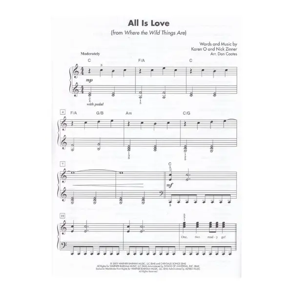 Alfred's Top 50 Songs From  The Warner Bros. Film Collection Easy Piano