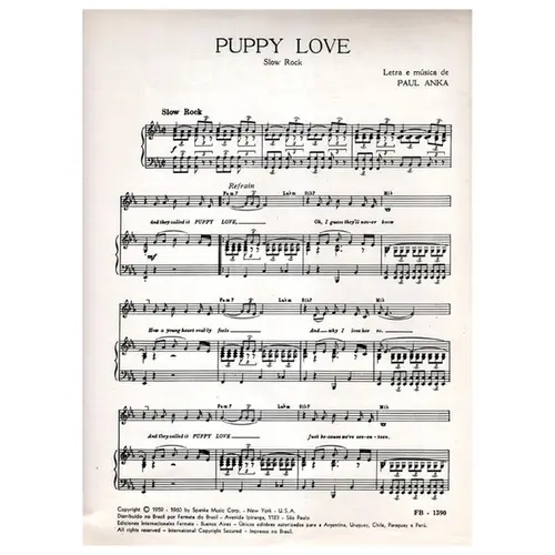 Puppy Love - slow rock