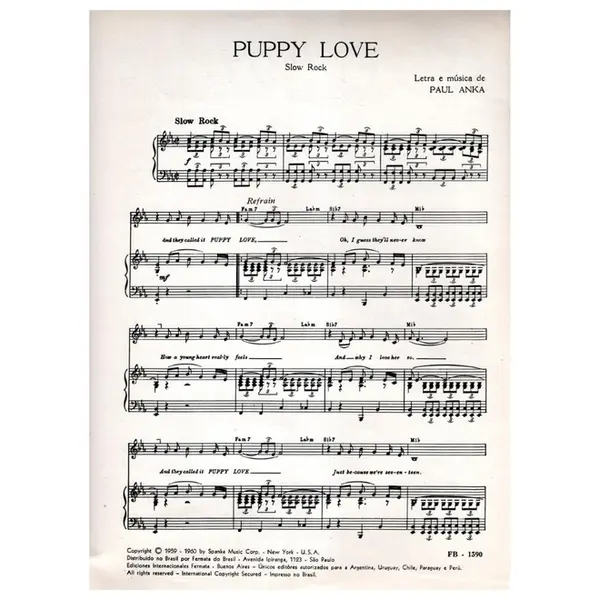 Puppy Love - slow rock