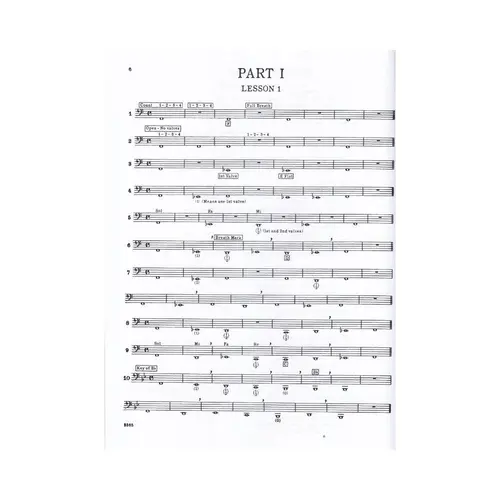 Method For The Tuba - Book 1