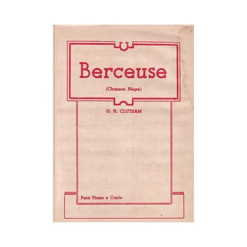 Berceuse (Chanson Negre)