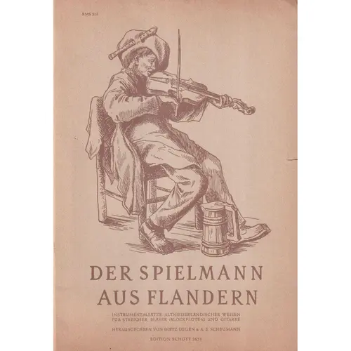 Der Spielmann Aus Flandern para flautas doce ou outros instrumentos