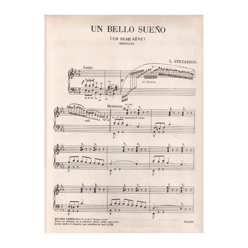 Un Bello Sueno - Serenata