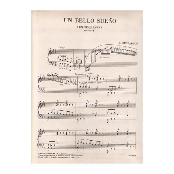 Un Bello Sueno - Serenata