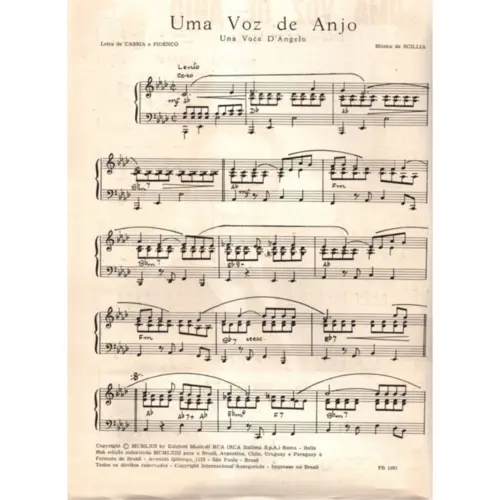 Uma Voz De Anjo - Una Voce D´Angelo