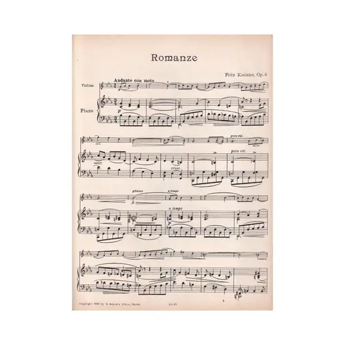 Romance - Op.4