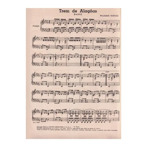 Trem De Alagoas (Baiao)  (Edição Antiga)