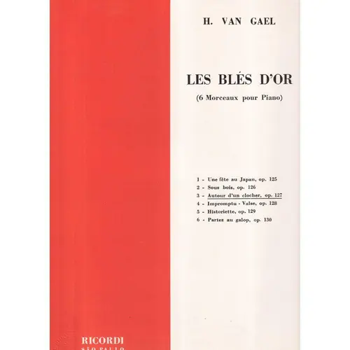 Autour d' un clocher  Op.127 - Les Bles D'Or n.3