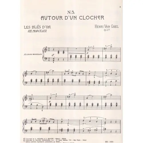 Autour d' un clocher  Op.127 - Les Bles D'Or n.3